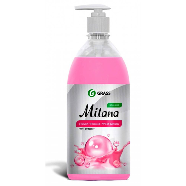 GRASS Мыло жидкое FRUIT BUBBLES кан. 1000мл./4шт. 125312