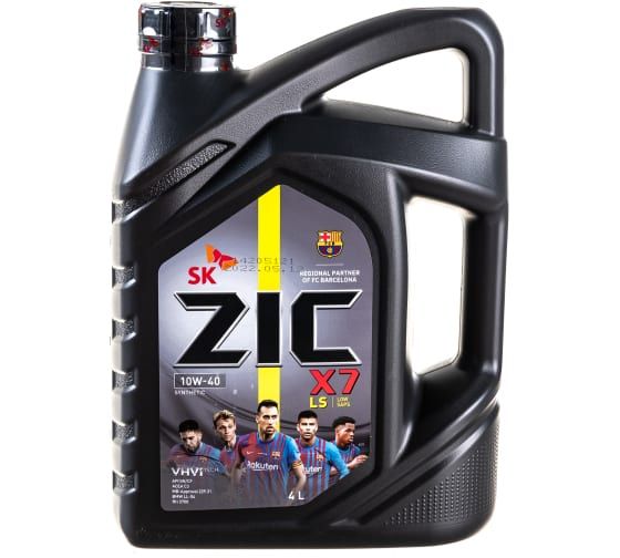 ZIC X7 LS 10W40 (4л) синтетическое моторное масло