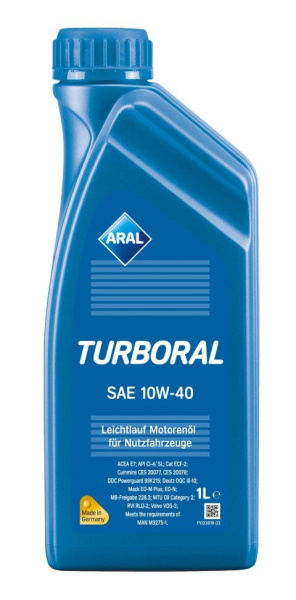 Aral масло Turboral (Extra) 10W-40 1 л.