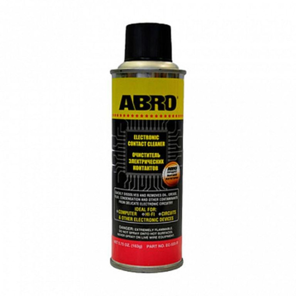 ABRO (Masters) Очиститель электронных контактов EC-533-210-AM-RW 210мл