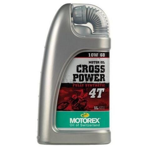 MOTOREX мото масло моторное CROSS POWER 4T 10W/60 (1л.)