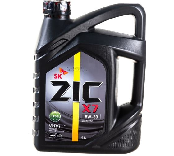 ZIC X7 DIESEL 5W30 (4л) синтетическое моторное масло