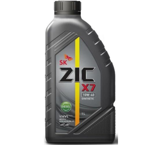 ZIC X7 DIESEL 10W40 (1л) синтетическое моторное масло