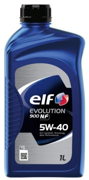 Elf Evol 900 NF 5W40, 1 л Моторное масло