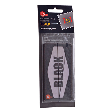  RED R2304 Ароматизатор подвесной BLACK