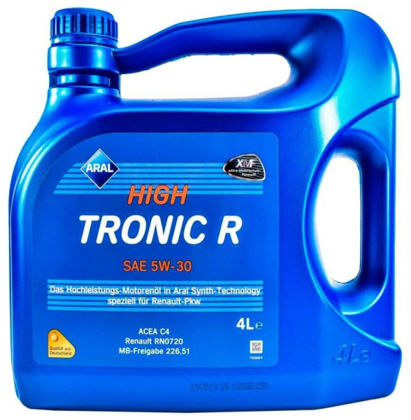 Aral масло High Tronic R 5W-30 (synt) 4л