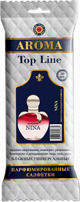 Влажные салфетки Topline для рук №12 Nina ricci nina