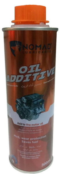 NOMAD Oil Additives MoS2 Добавка в моторное масло с дисульфидом молибдена (300 мл.)