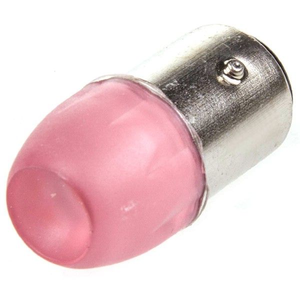 Автолампа диод S25 12V 3SMD 2-конт Красная SKYWAY Габариты