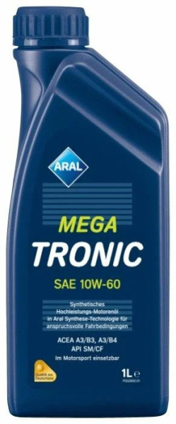Aral масло Mega Tronic 10W-60 (synt) 1л
