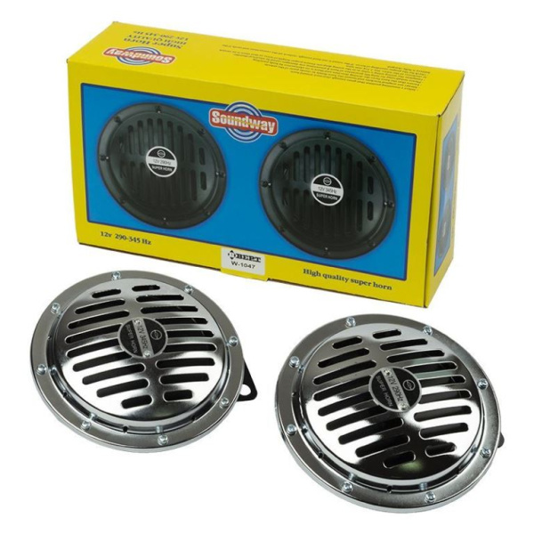 Сигнал W-1047 Диск 150 мм хром 12V [норм.уп. 6]