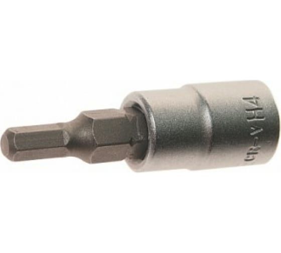 Головка-бита 6-гранная Н4мм 1/4"  ROCKFORCE