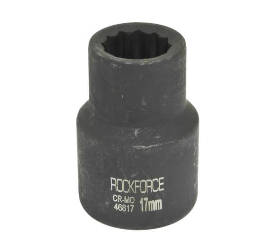 Головка ударная 17мм (12гр.),3/4" ROCKFORCE /1