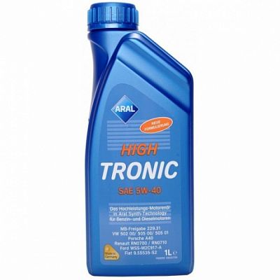 Aral масло High Tronic 5W-40 (synt) 1019 1л
