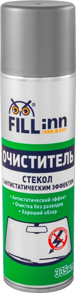 FL014 Очиститель стекол с антистатическим эффектом (аэрозоль), 335мл 71014