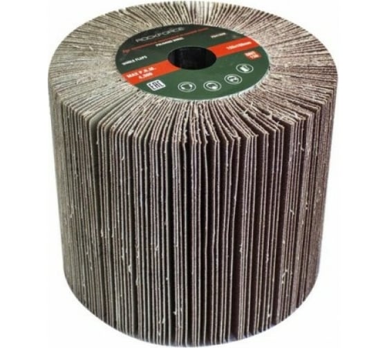 Насадка шлифовальная 120х100мм(Grit 80) ROCKFORCE /1/20