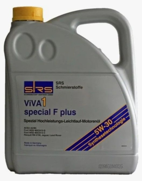 SRS Масло моторное VIVA 1 Special F Plus 5W-30 (4 л.)