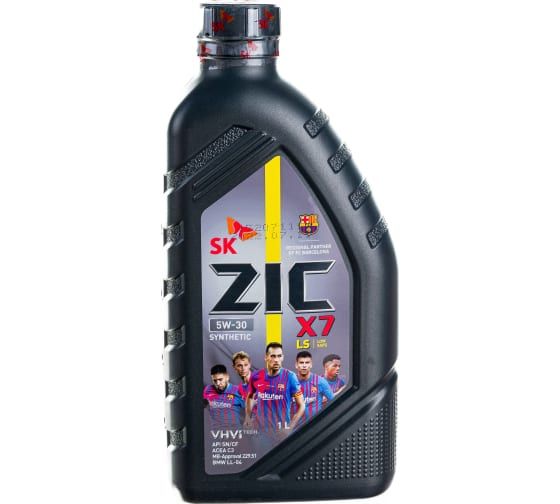 ZIC X7 LS 5W30 (1л) синтетическое моторное масло