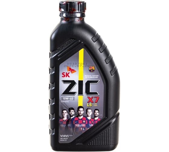 ZIC X7 LS 10W40 (1л) синтетическое моторное масло