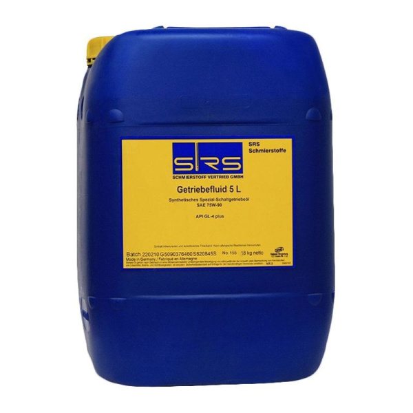 SRS Масло трансм. Getriebefluid 5L 75W-90 (GL-4 plus) (20 л.)