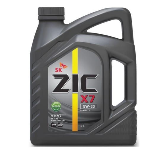 ZIC X7 DIESEL 5W30 (6л) синтетическое моторное масло