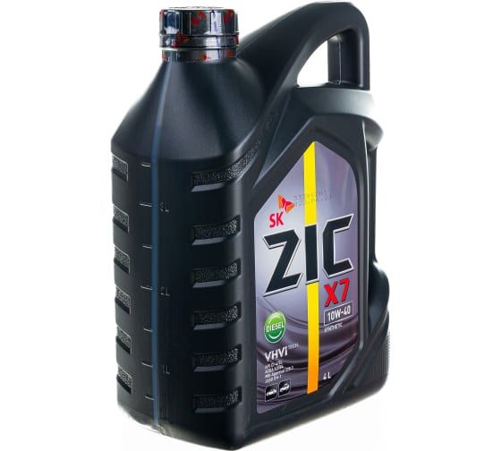ZIC X7 DIESEL 10W40 (4л) синтетическое моторное масло