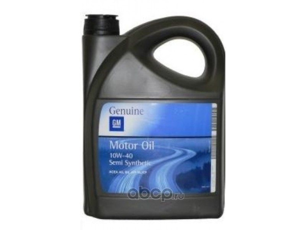 GM, Моторное масло синтетика Semi Synthetik 10W40 4L  1942045