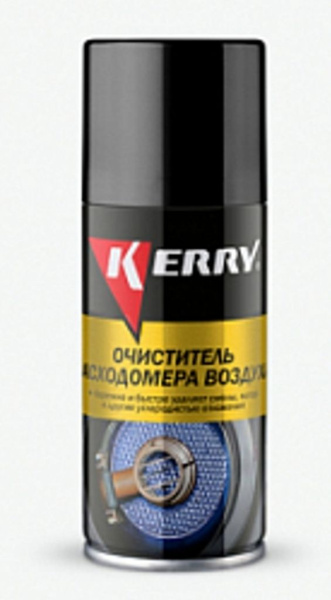 KERRY KR-909-1 Очиститель расходомера воздуха (ДМРВ) (аэрозоль) 210 мл 1/12 шт.