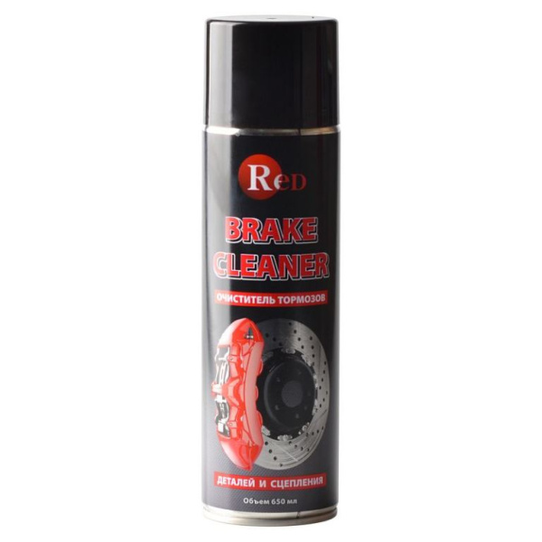  RED R3652 Очиститель тормозов и сцепления, аэрозоль 650 мл./12шт