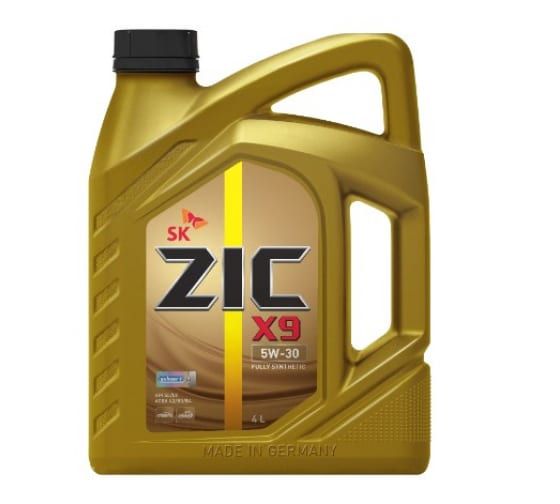 ZIC X9 5W30 (4л) синтетическое моторное масло
