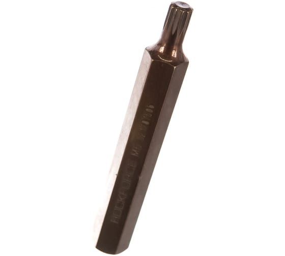Вставка SPLINE M6х75ммL,10мм ROCKFORCE /1/10/100