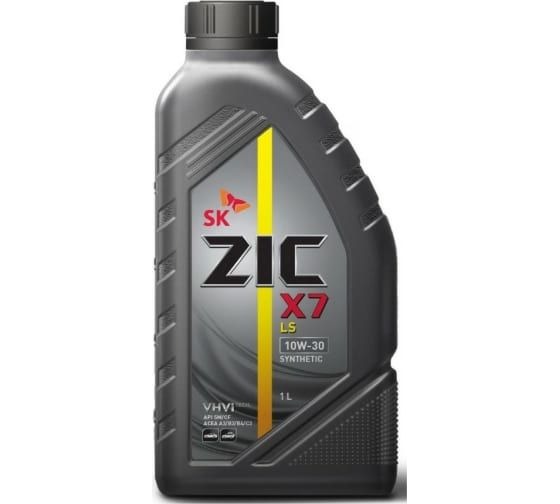 ZIC X7 LS 10W30 (1л) синтетическое моторное масло