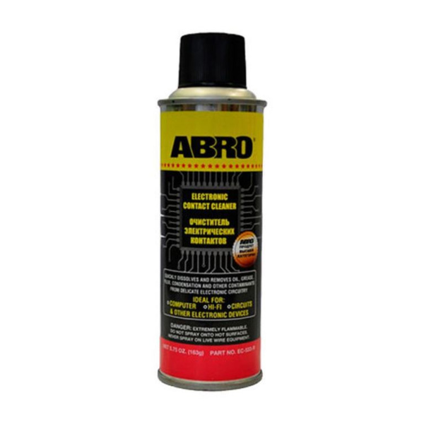 ABRO очиститель контактов EC-533-R 163г. 1шт./12шт.