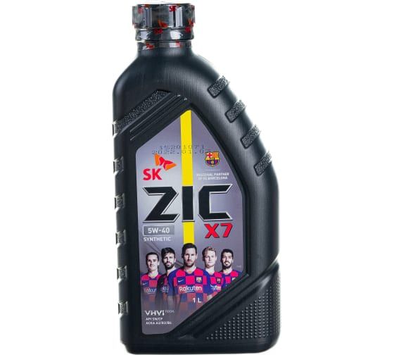 ZIC X7 5W40 (1л) синтетическое моторное масло
