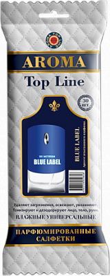 Влажные салфетки Topline для рук №11 Blue Label Givenchy