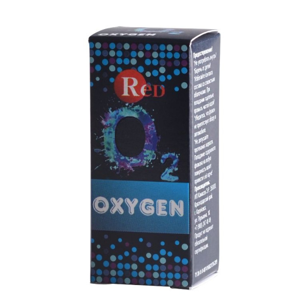  RED R2406 Ароматизатор стекло с дер.крышкой OXYGEN 5мл