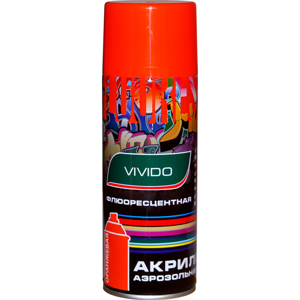 Аэрозоль VIVIDO ФЛЮОРЕСЦЕНТНАЯ ОРАНЖЕВАЯ