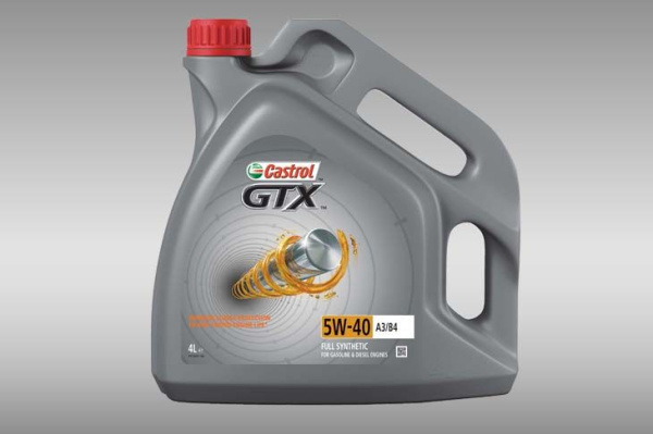 Масло моторное Castrol GTX 5w40 A3/B4 4л