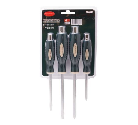 Набор отверток RF-7004 силовых, 4пр. ROCKFORCE /1