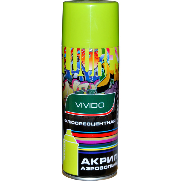 Аэрозоль VIVIDO ФЛЮОРЕСЦЕНТНАЯ ЖЕЛТАЯ