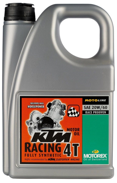 MOTOREX мото масло моторное KTM RACING 4T 20W/60 (4л.)