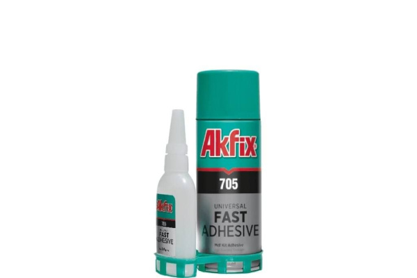 705 Набор для склеивания (В 65гр.+200мл.)(24)AKFIX
