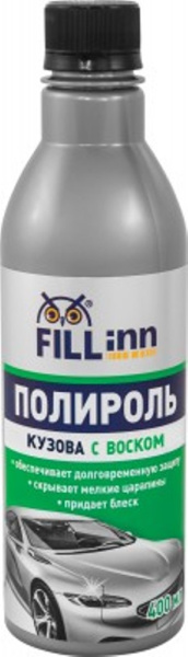 FL046 Полироль кузова с воском, 400 мл 71046
