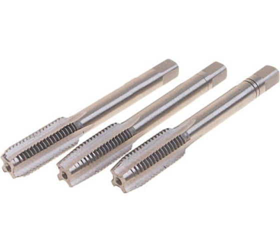 Метчик RF-TAP14150 M14x1,5 (3шт),в пластиковом футляре ROCKFORCE /1