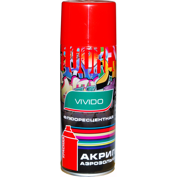 Аэрозоль VIVIDO ФЛЮОРЕСЦЕНТНАЯ КРАСНАЯ