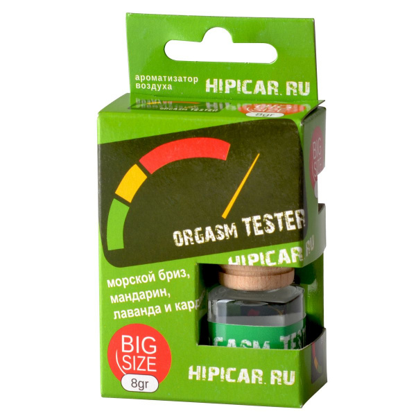 Ароматизатор КОНТЕКС деревянная бутылка "ORGASM TESTER" 1/20шт