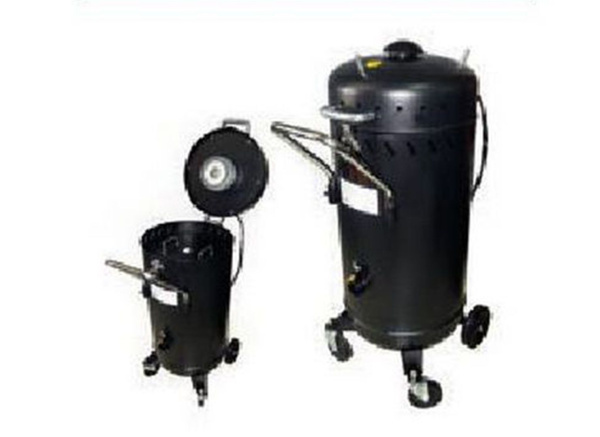 Пескоструйный аппарат RF-SB28G: передвижной, инжекторного типа с электродвигателем для ваккума (бак 
