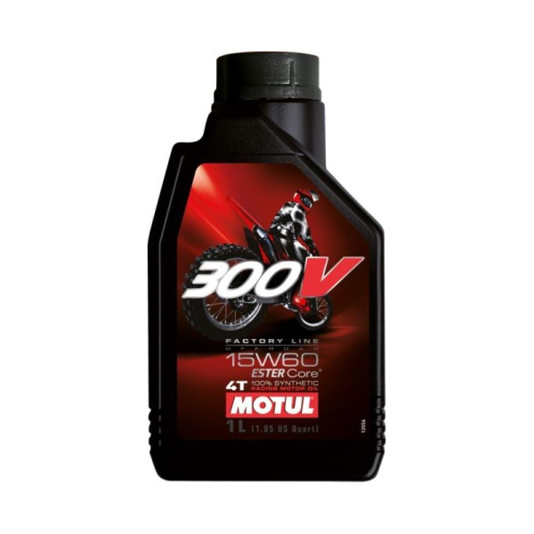 Motul масло 4Т мото синт 15w60 300V Off ROAD ESTER Core /1L/ 104137