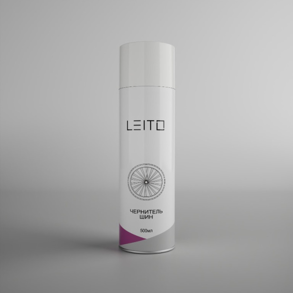 Чернитель шин LEITO, 500мл