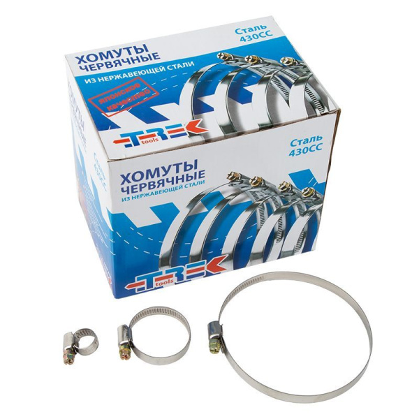 Хомут ТРЕК 9мм Ø12-22  (200 шт)